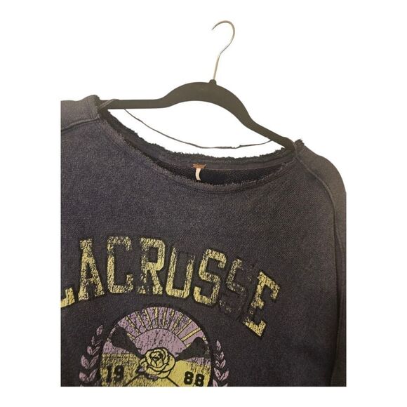 FREE PEOPLE Lacrosse Oversized Sweat Shirt Tunic - Size Small - Picture 5 of 10